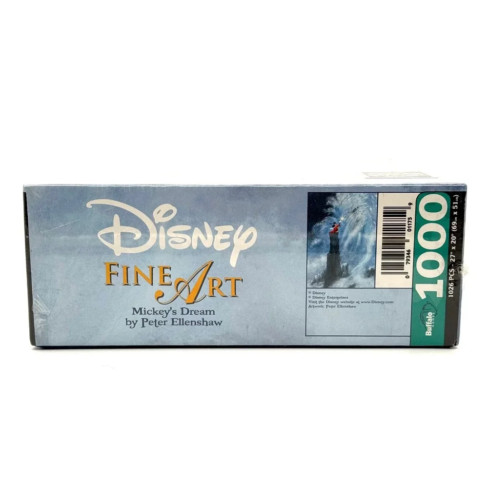 Disney Fine Art Mickeys Dream Peter Ellenshaw 1000 Piece Puzzle Sealed Buffalo